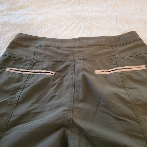NWT Solid & Striped green zip off legs converable baggy pants Size large - Picture 13 of 15